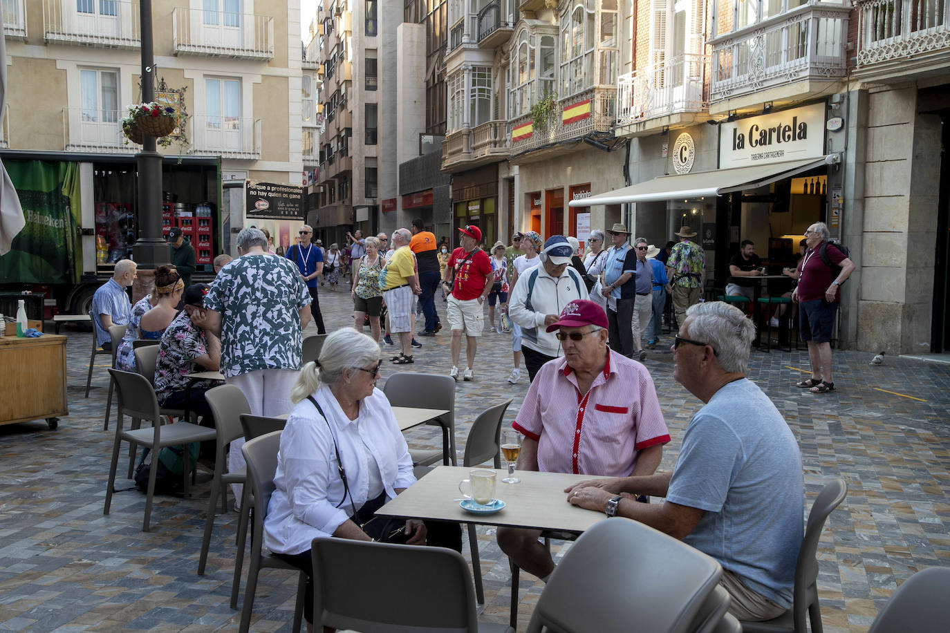Fotos: Triple escala de cruceros en Cartagena