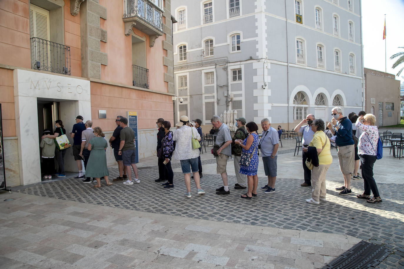 Fotos: Triple escala de cruceros en Cartagena