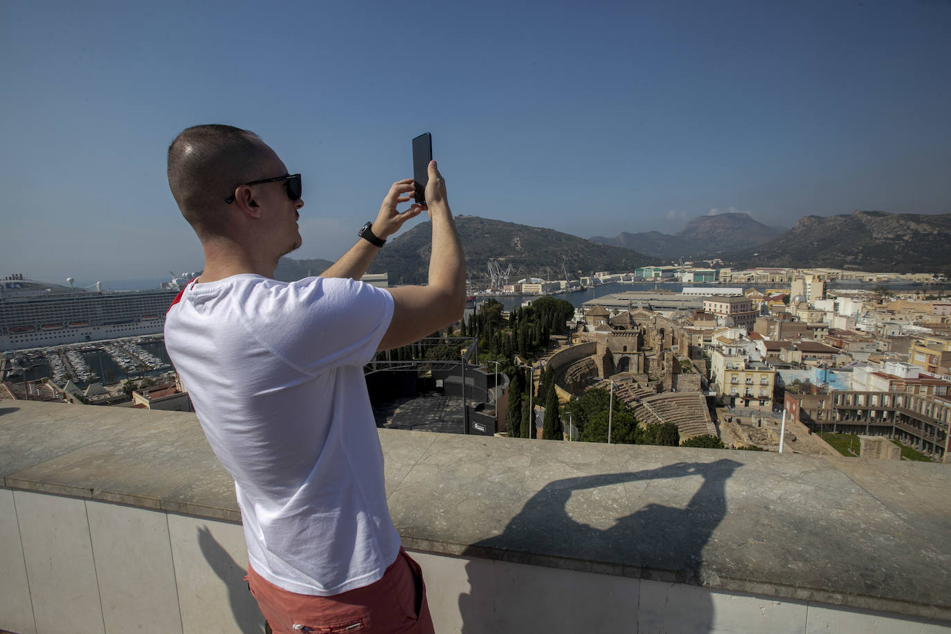 Fotos: Triple escala de cruceros en Cartagena