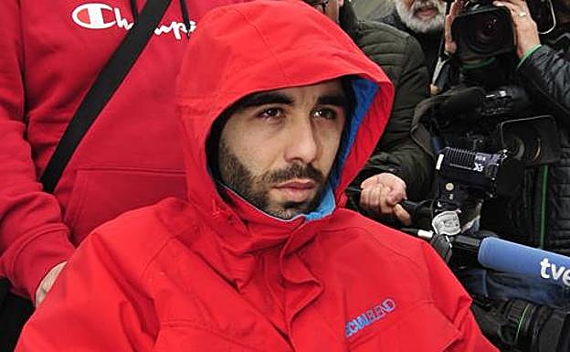 Andrés, el joven agredido.