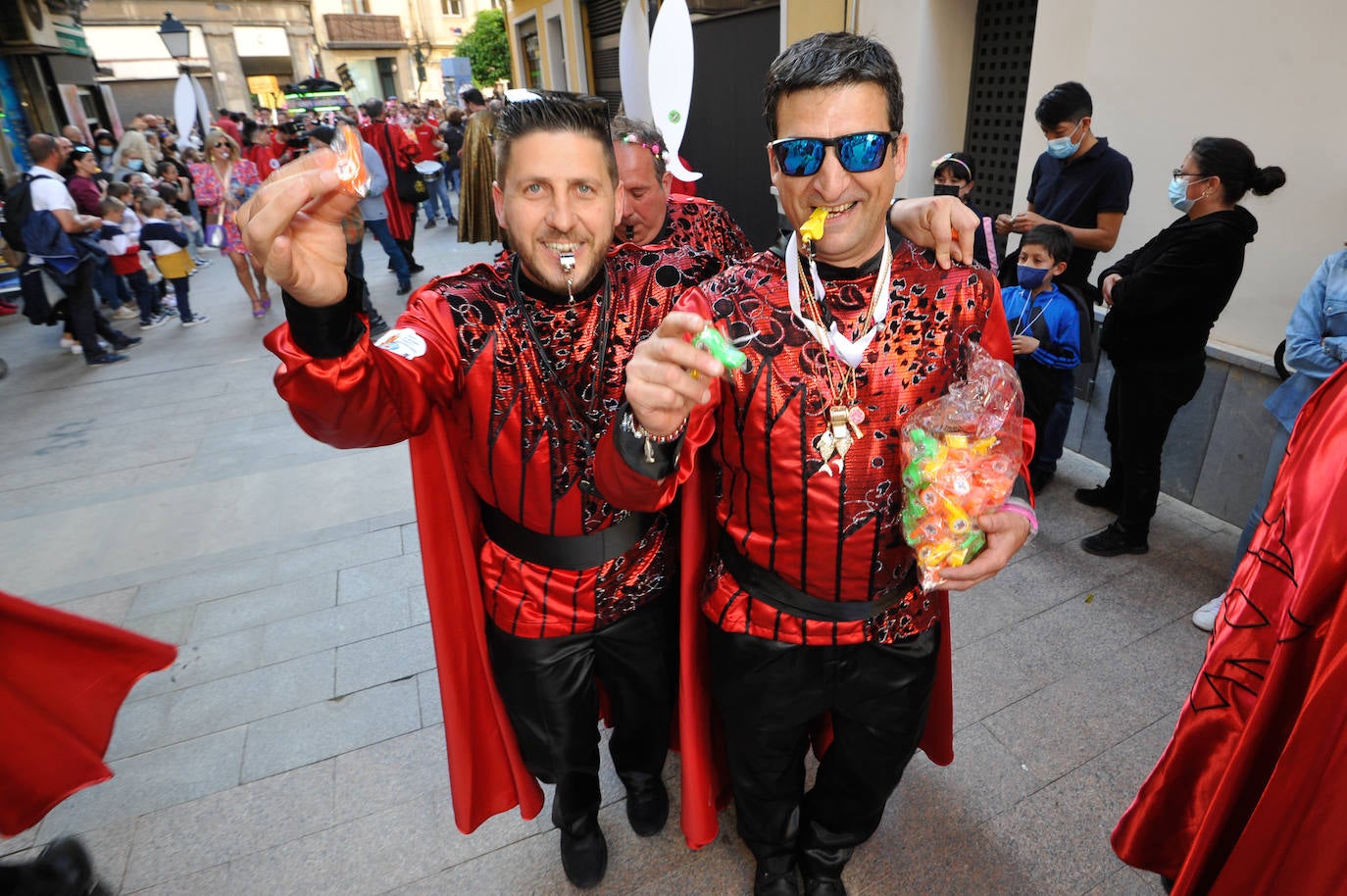 Fotos: La &#039;Sardina&#039; llega a las calles de Murcia