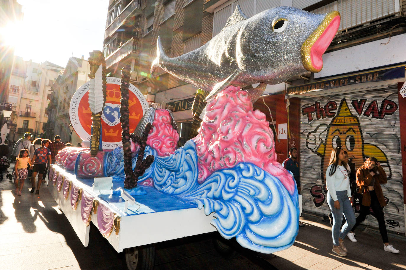 Fotos: La &#039;Sardina&#039; llega a las calles de Murcia