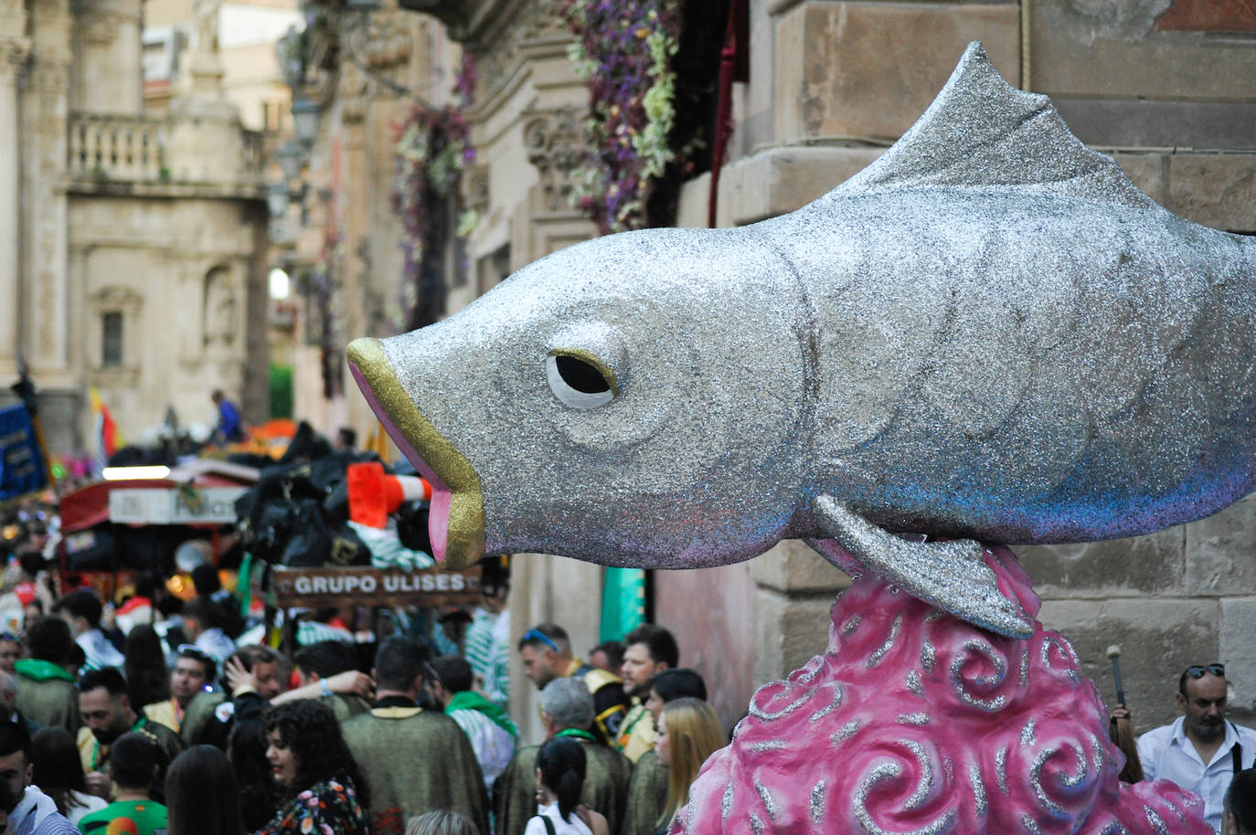 Fotos: La &#039;Sardina&#039; llega a las calles de Murcia