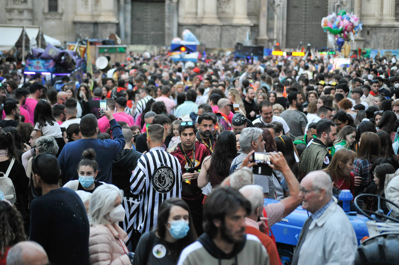Fotos: La &#039;Sardina&#039; llega a las calles de Murcia