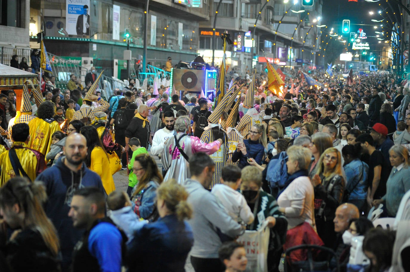 Fotos: La &#039;Sardina&#039; llega a las calles de Murcia