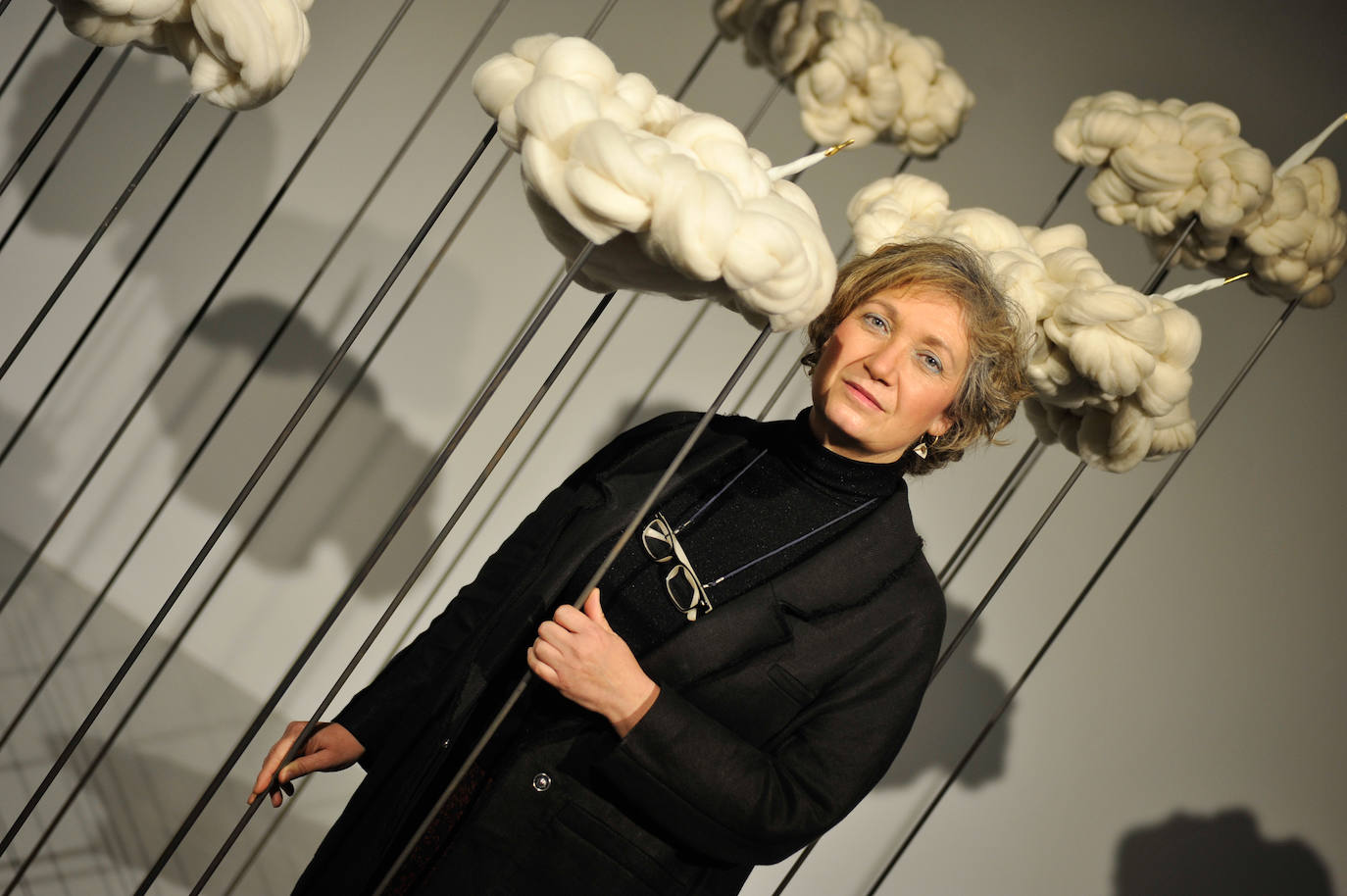 Fotos: Concha Martínez Montalvo expone en el Centro Párraga &#039;Algoritmo de sal&#039;