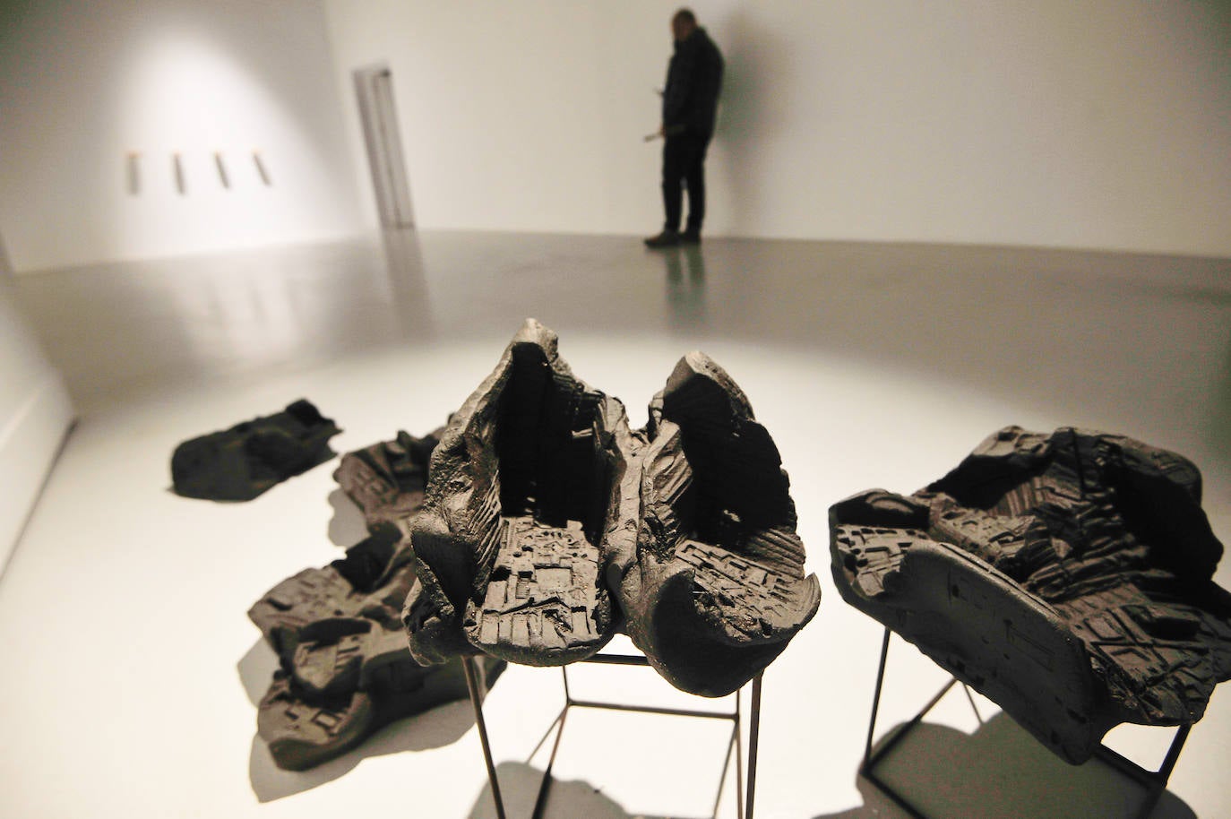 Fotos: Concha Martínez Montalvo expone en el Centro Párraga &#039;Algoritmo de sal&#039;