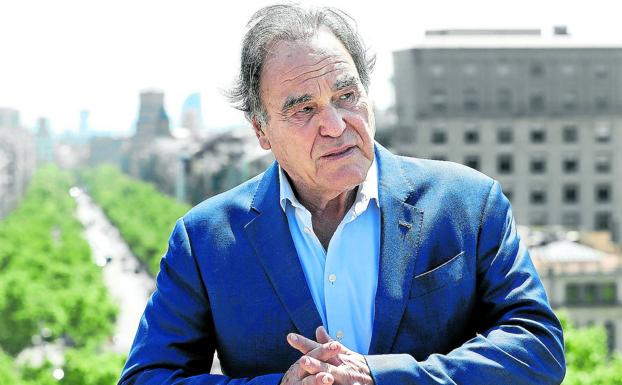 Oliver Stone en el Barcelona Film Fest.