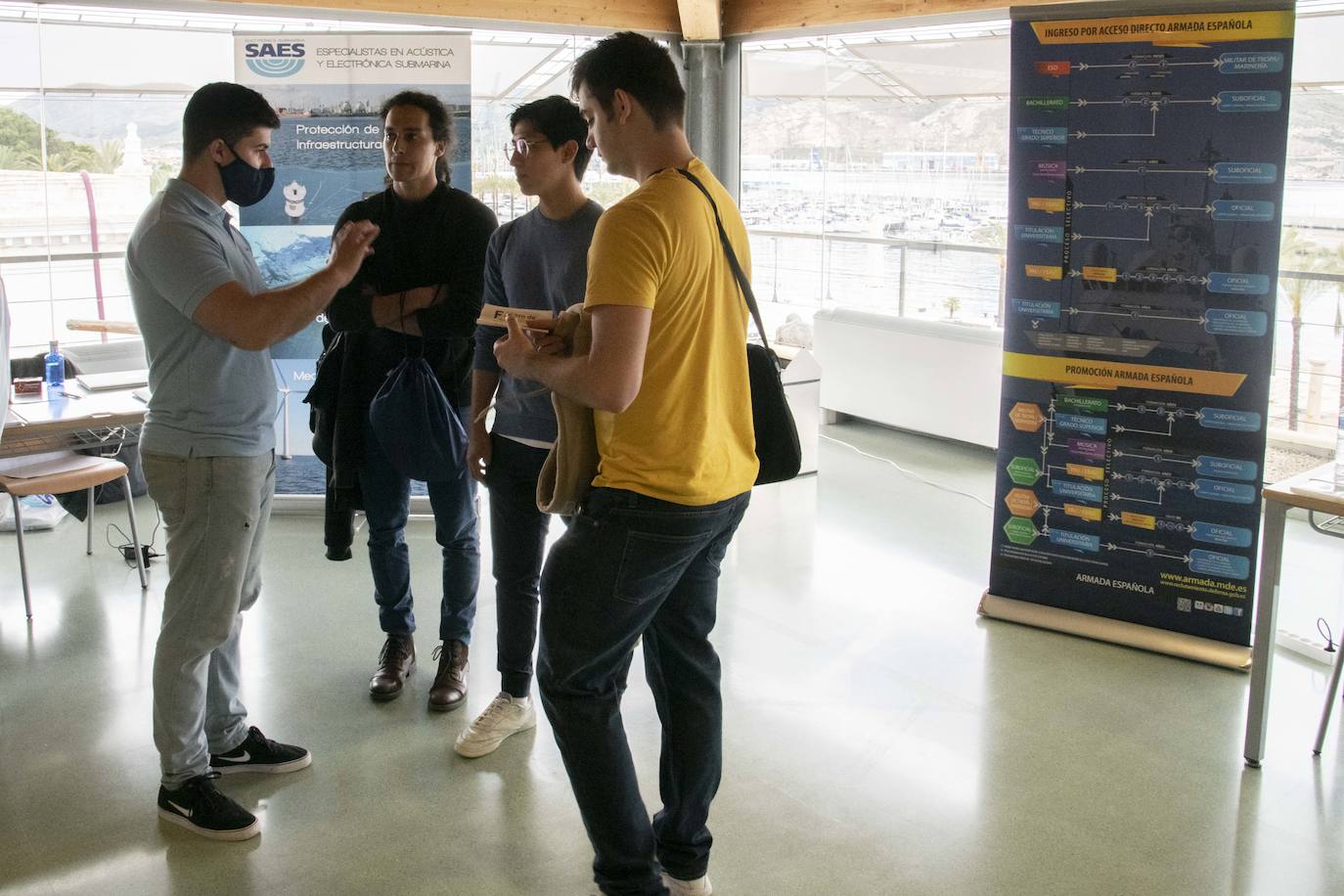 Fotos: Inauguración del Foro de Empleo de la UPCT