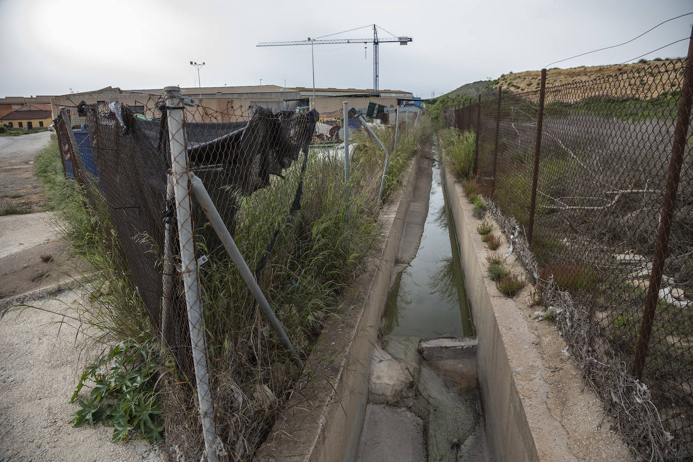 Fotos: Las lluvias dejan casi al límite dos balsas de residuos de Zinsa en Cartagena