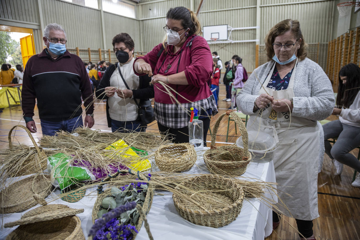 Fotos: I Feria del Mar Menor en un instituto de Cartagena