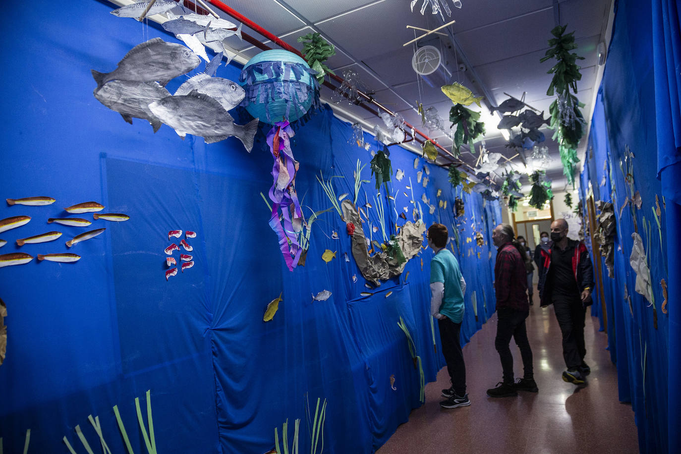 Fotos: I Feria del Mar Menor en un instituto de Cartagena