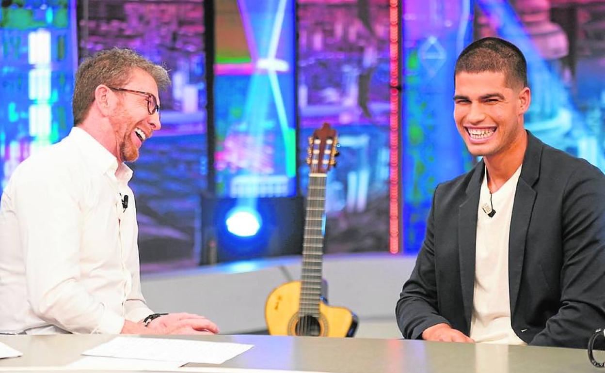 Alcaraz se divierte en 'El Hormiguero'