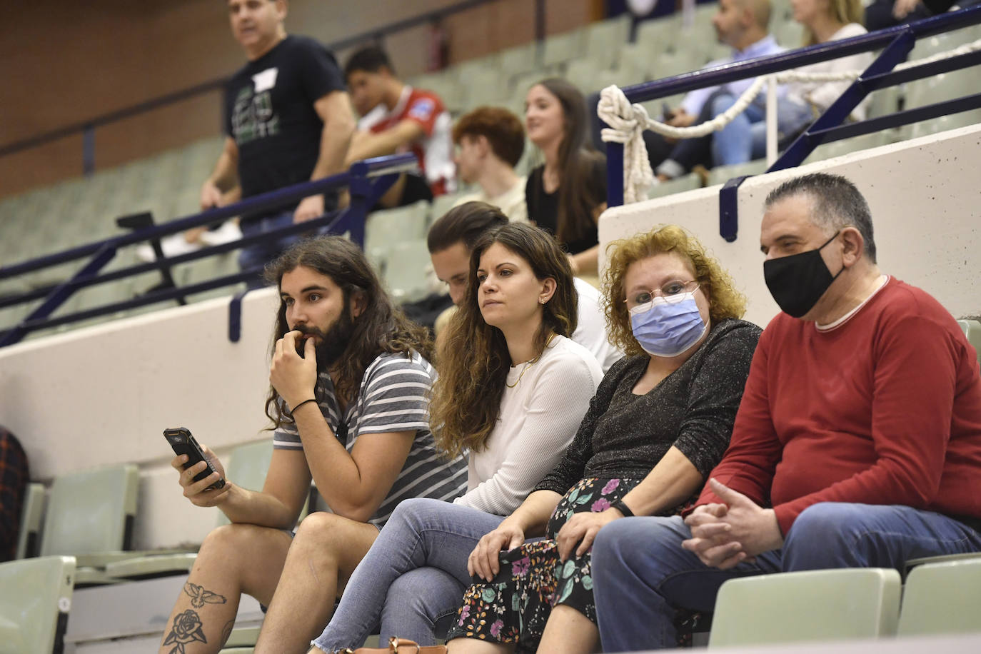 Fotos: El empate de ElPozo contra el Ribera Navarra, en imágenes