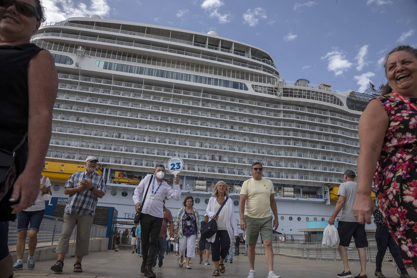 Fotos: El crucero &#039;Wonder of the Seas&#039;, en Cartagena