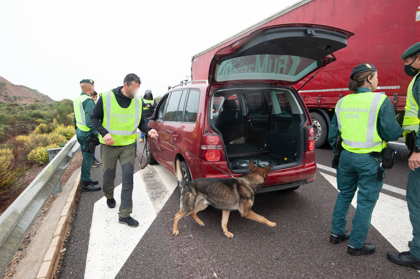 Fotos: La Unidad de Seguridad Ciudadana de la Guardia Civil cumple 20 años en la Región