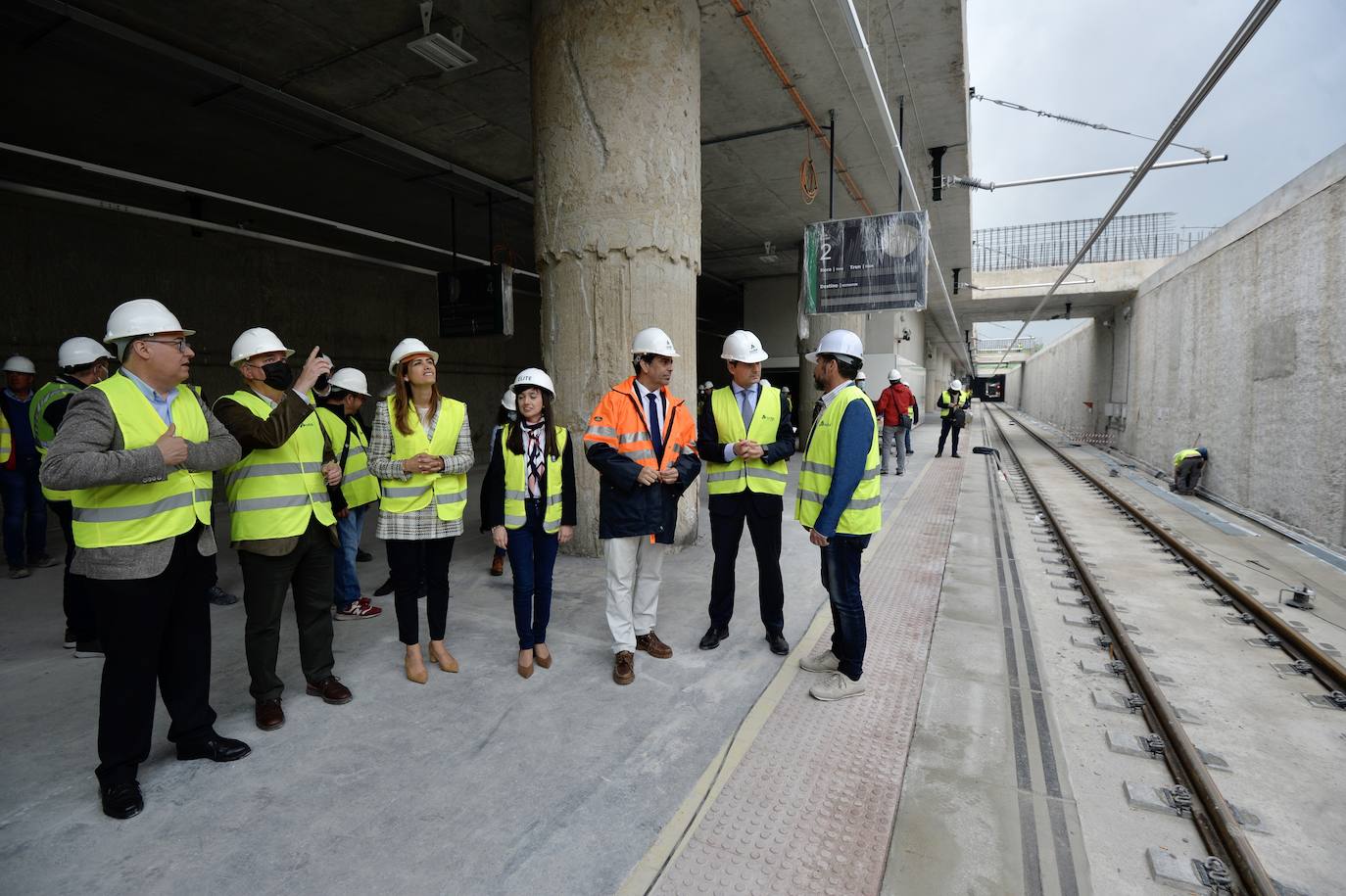 Fotos: GALERÍA: Las obras de la estación subterránea del AVE en El Carmen