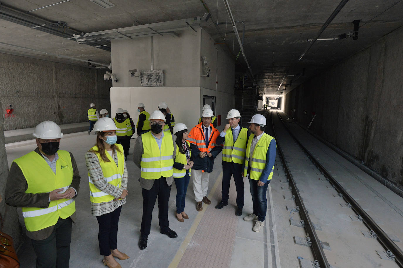 Fotos: GALERÍA: Las obras de la estación subterránea del AVE en El Carmen