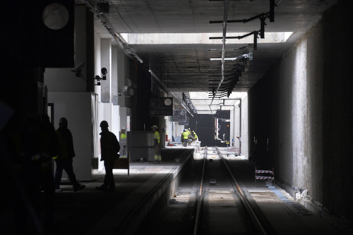 Fotos: GALERÍA: Las obras de la estación subterránea del AVE en El Carmen