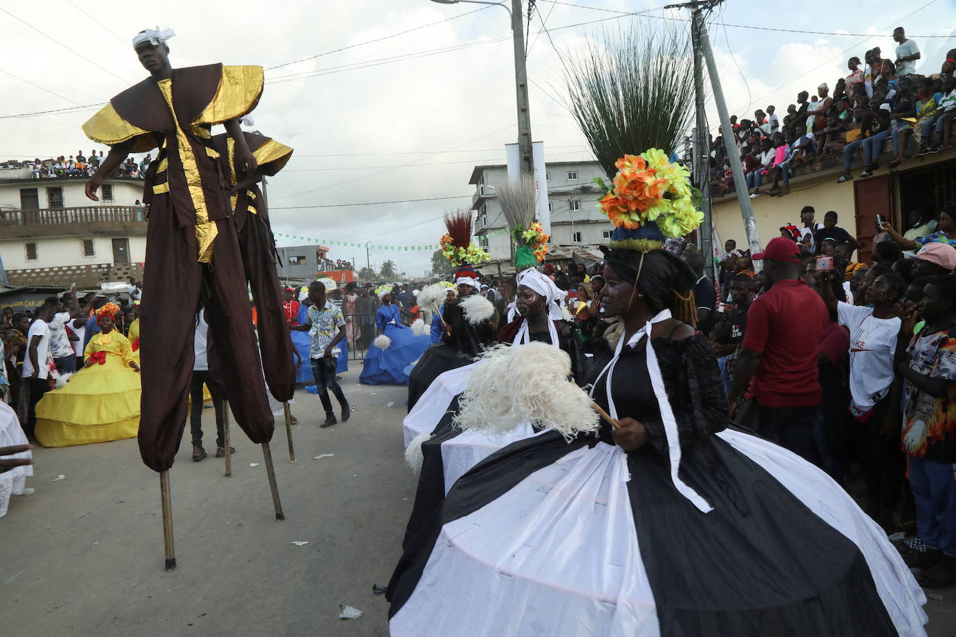 Fotos: Carnaval Popo de Costa de Marfil