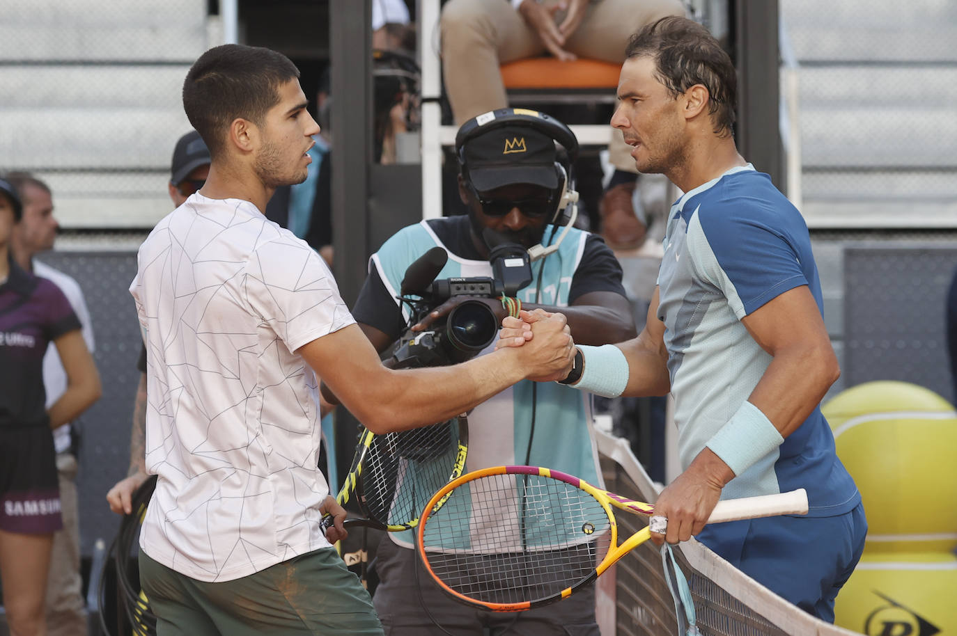 Fotos: El partido Rafa Nadal - Carlos Alcaraz del Mutua Madrid Open