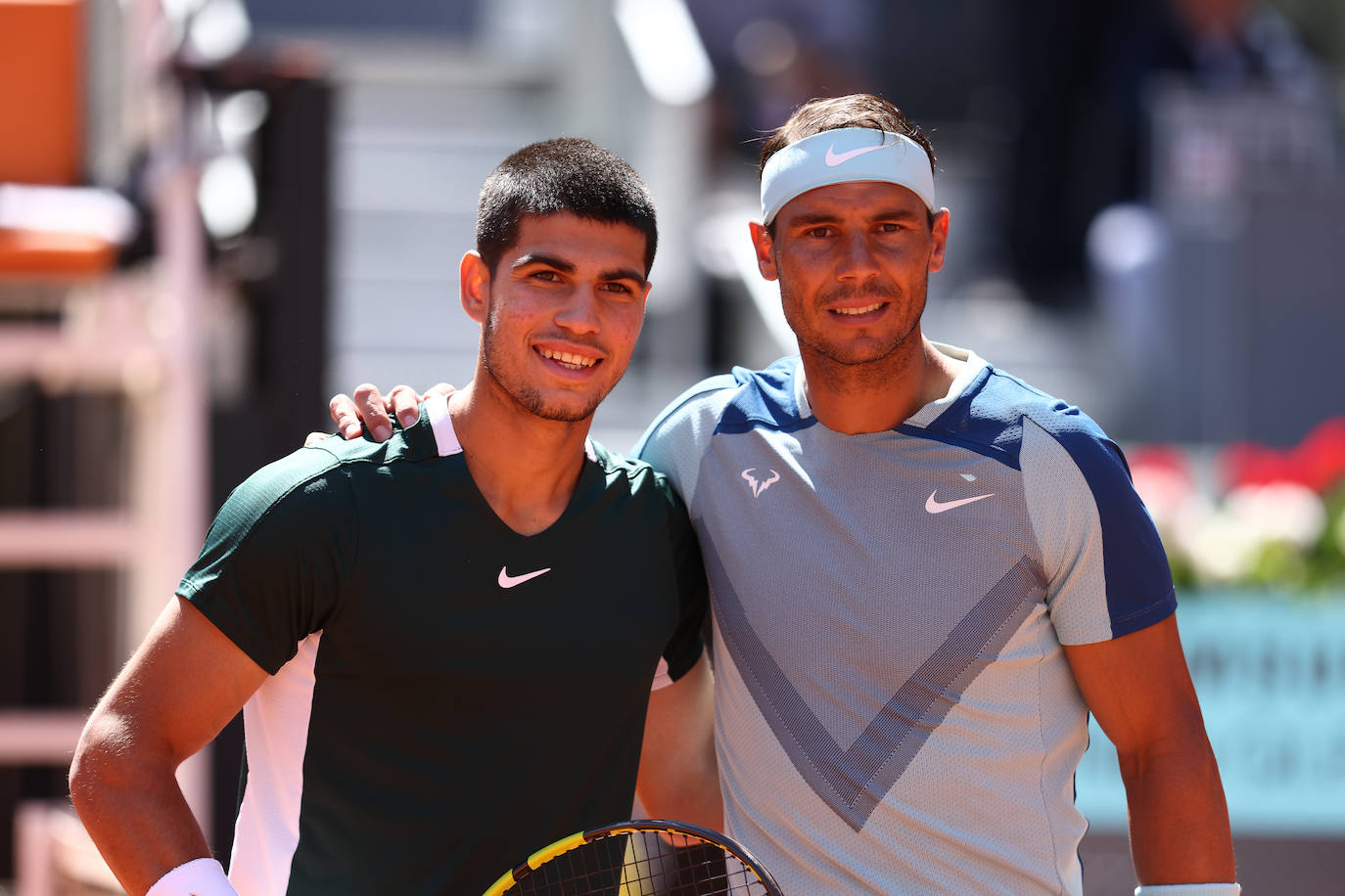 Fotos: El partido Rafa Nadal - Carlos Alcaraz del Mutua Madrid Open