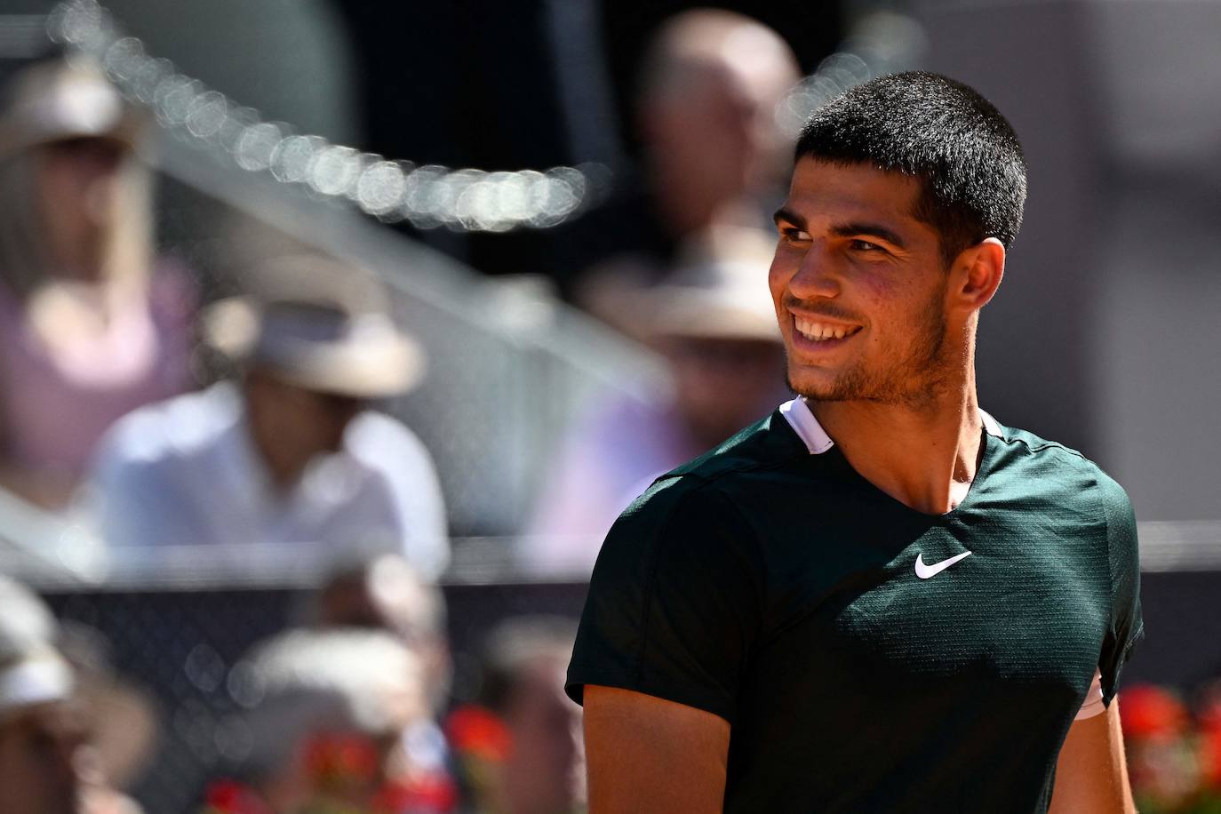 Fotos: La victoria de Carlos Alcaraz ante Novak Djokovic en el Masters de Madrid, en imágenes