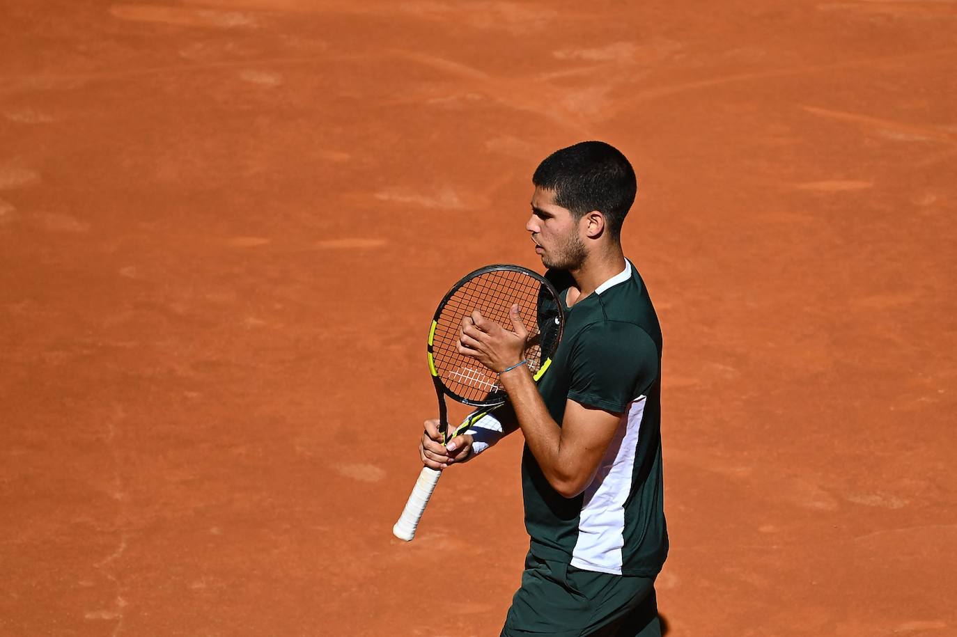 Fotos: La victoria de Carlos Alcaraz ante Novak Djokovic en el Masters de Madrid, en imágenes