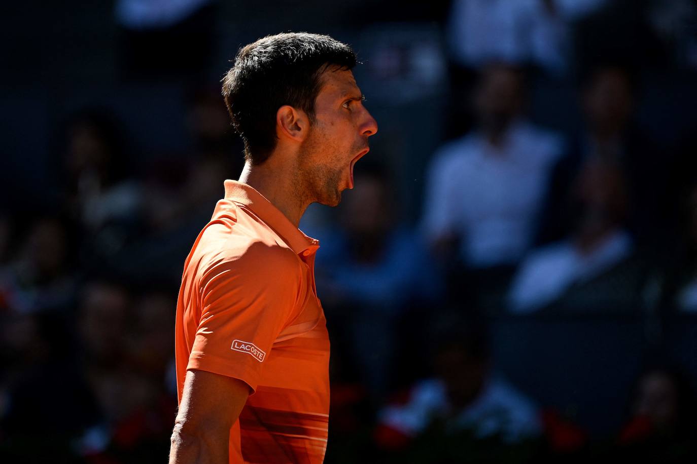 Fotos: La victoria de Carlos Alcaraz ante Novak Djokovic en el Masters de Madrid, en imágenes