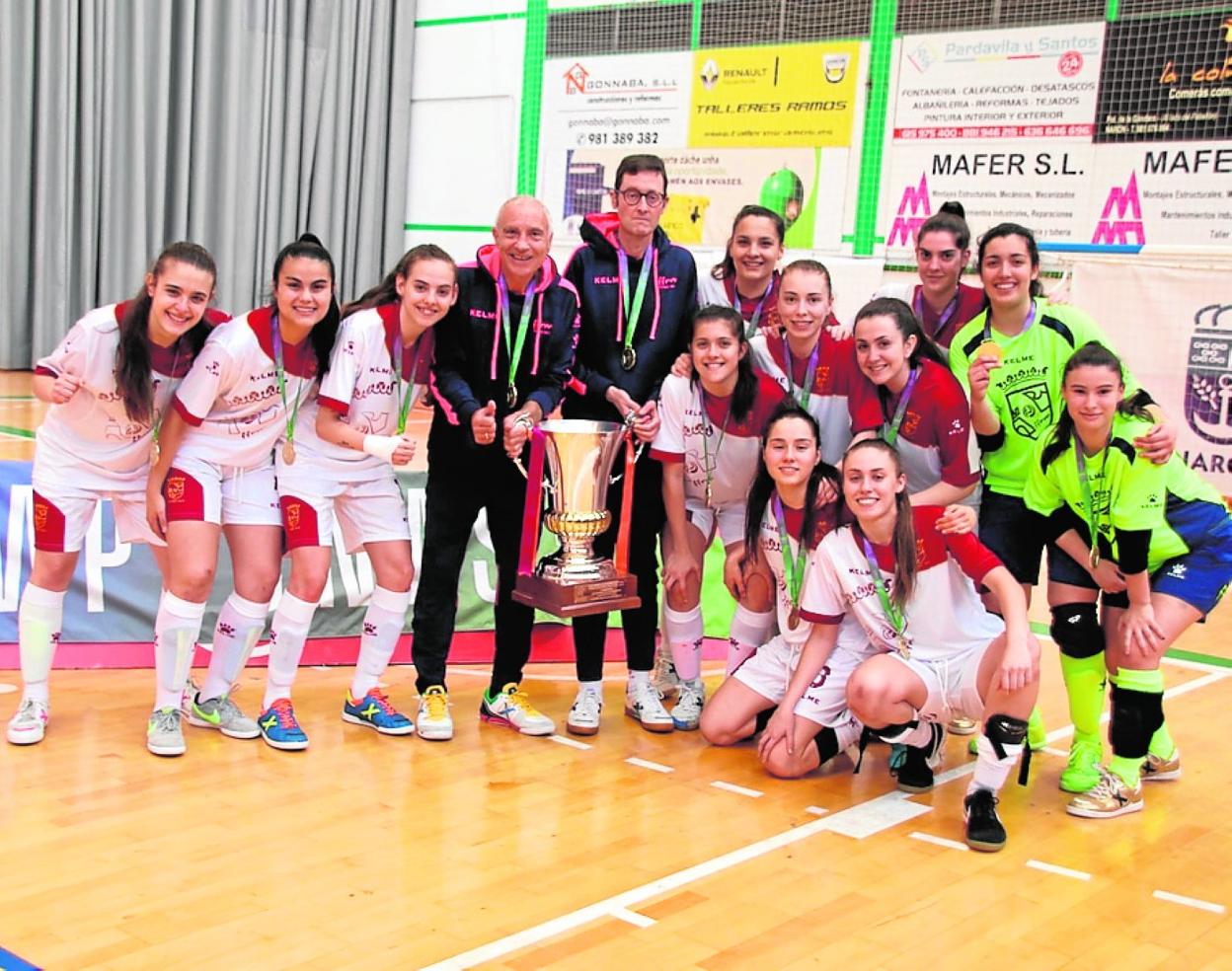 La selección murciana sub-19, campeona