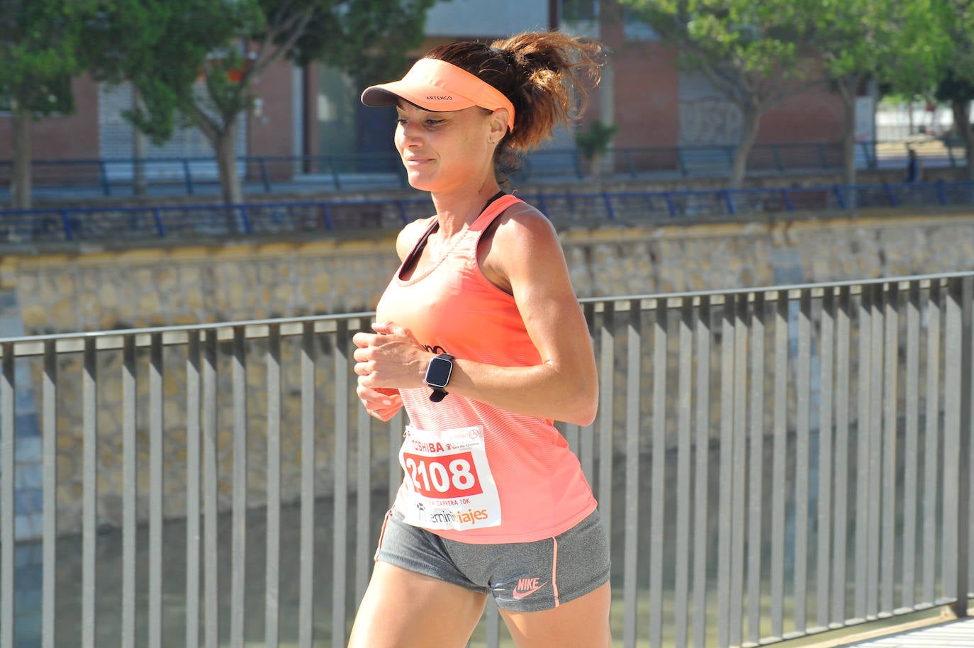 Carmen María Hernández Jiménez, del club Pan Moreno Costera Sur, ganadora de la prueba 10K.