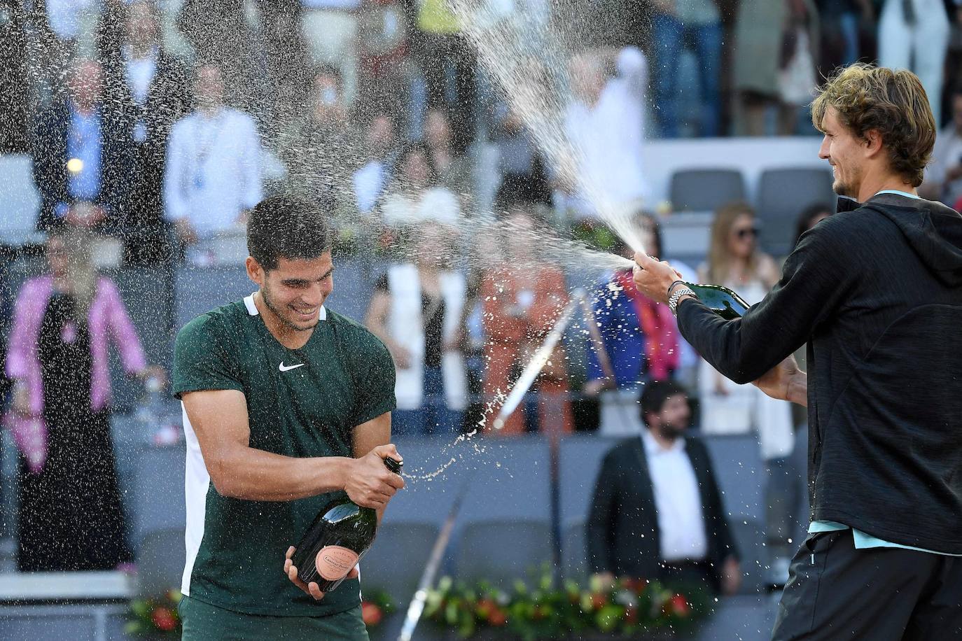 Fotos: La final del Masters de Madrid entre Carlos Alcaraz y Alexander Zverev, en imágenes