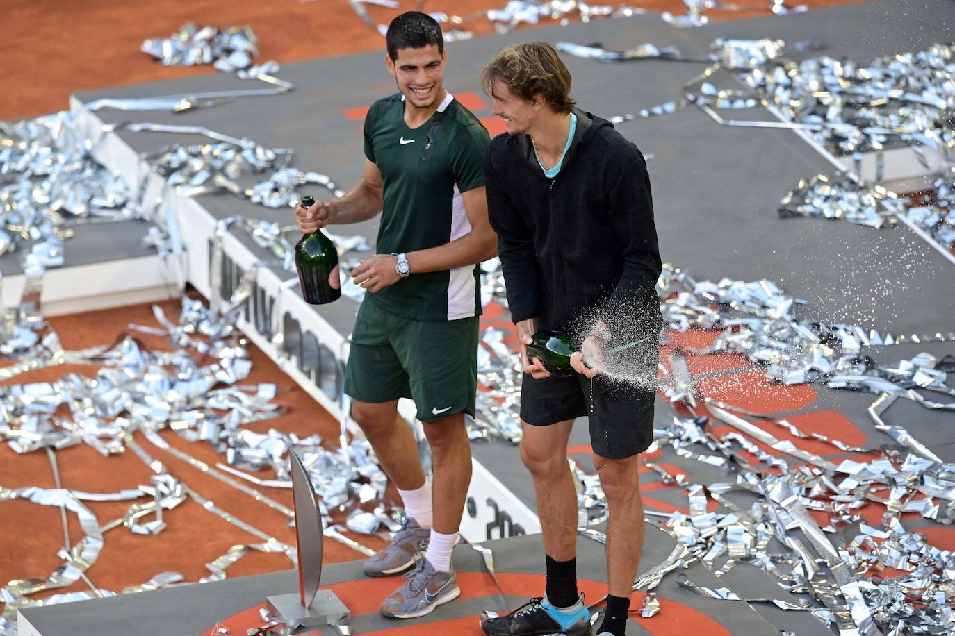 Fotos: La final del Masters de Madrid entre Carlos Alcaraz y Alexander Zverev, en imágenes