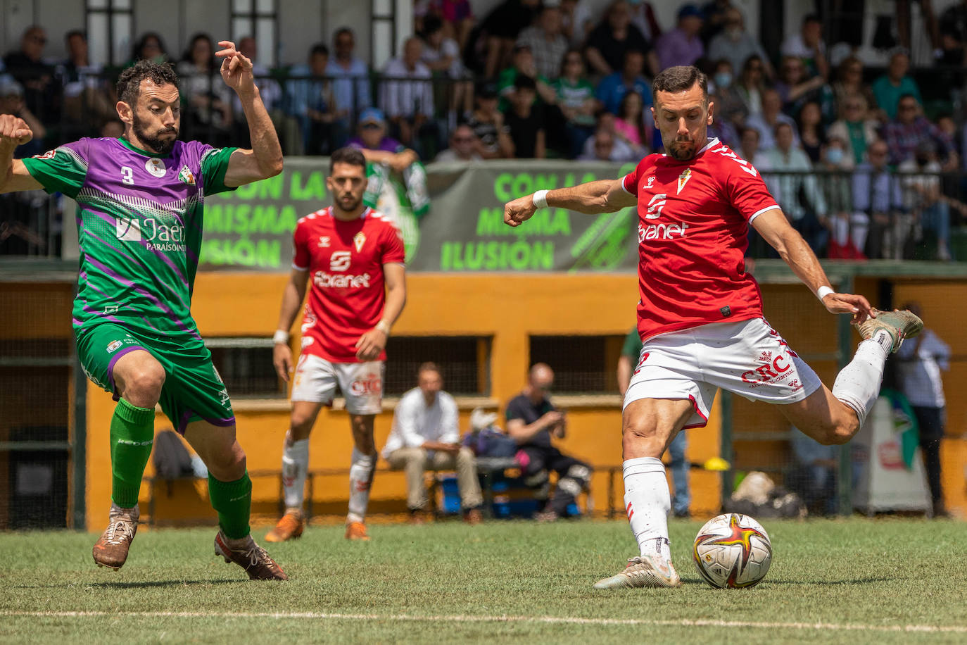 Fotos: La derrota del Real Murcia frente al Mancha Real, en imágenes