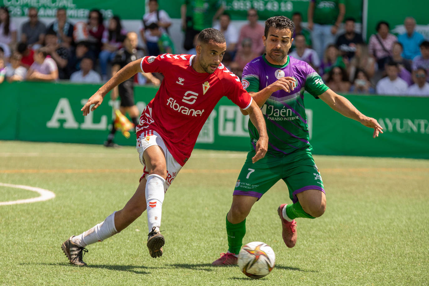 Fotos: La derrota del Real Murcia frente al Mancha Real, en imágenes