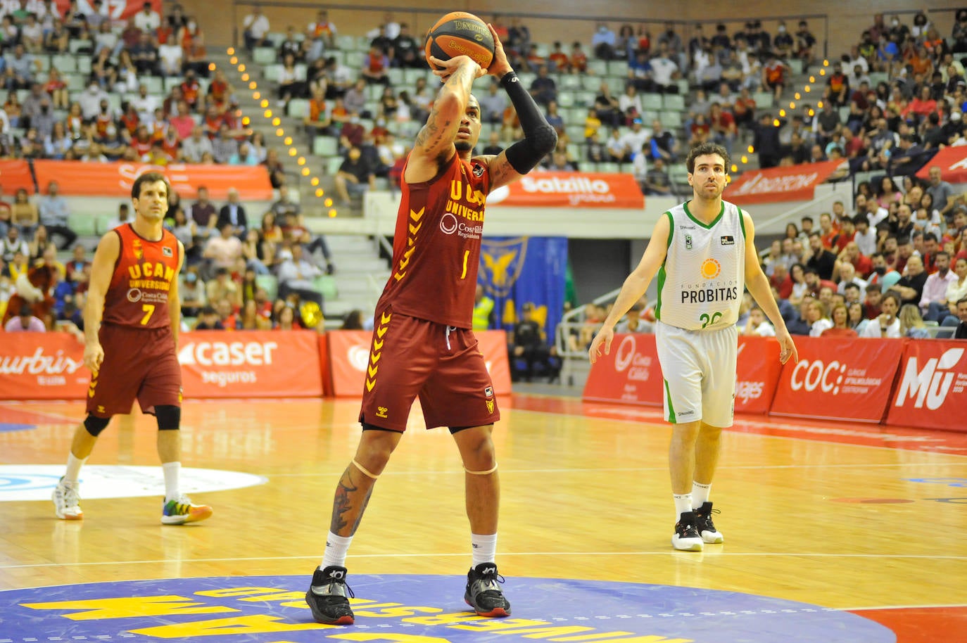 Fotos: La derrota del UCAM Murcia frente al Joventut, en imágenes