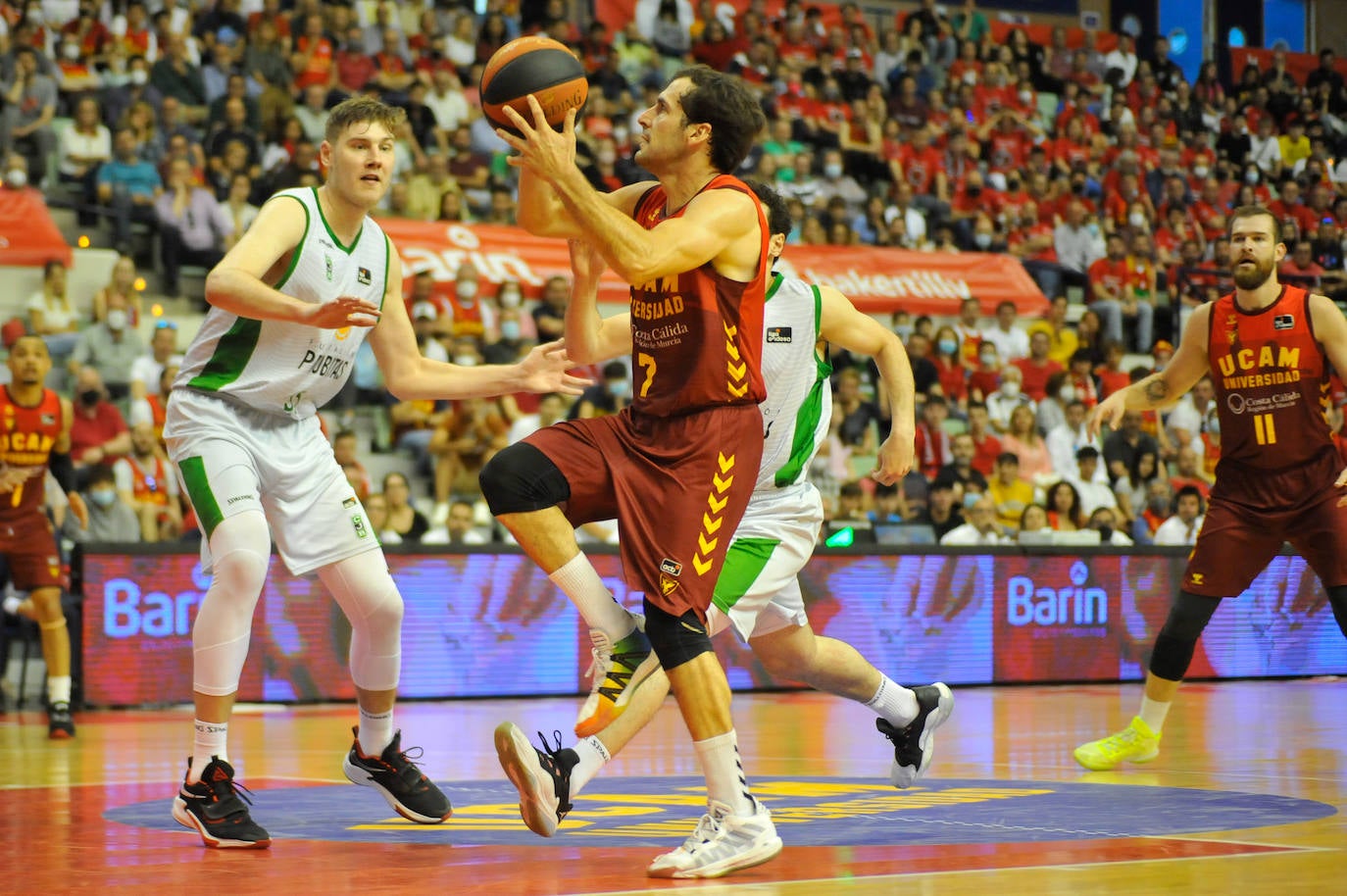 Fotos: La derrota del UCAM Murcia frente al Joventut, en imágenes