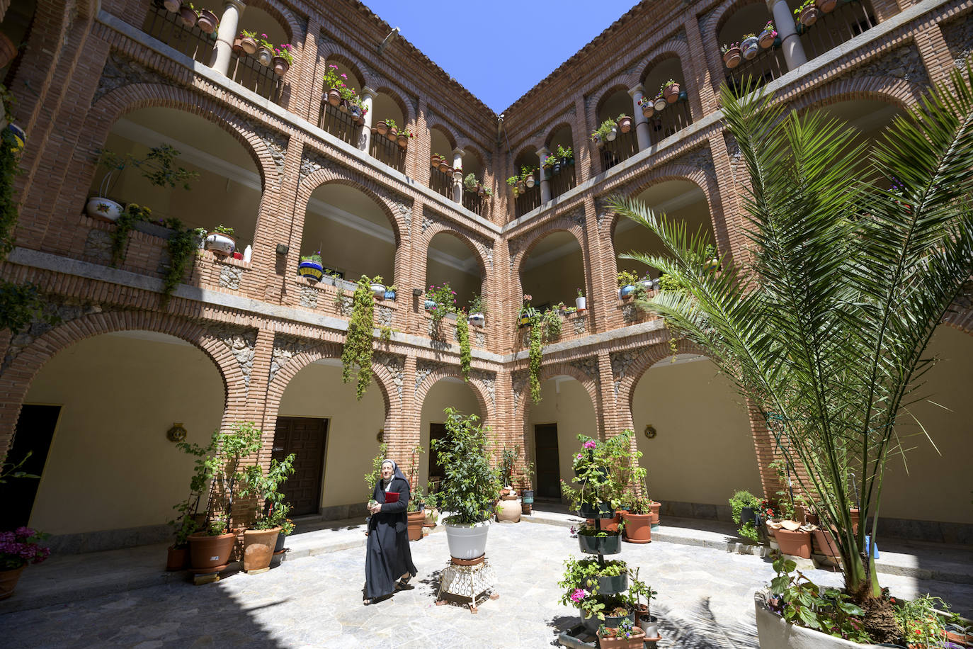 Fotos: Las monjas benedictinas esperan con emoción el regreso de la Virgen de la Fuensanta