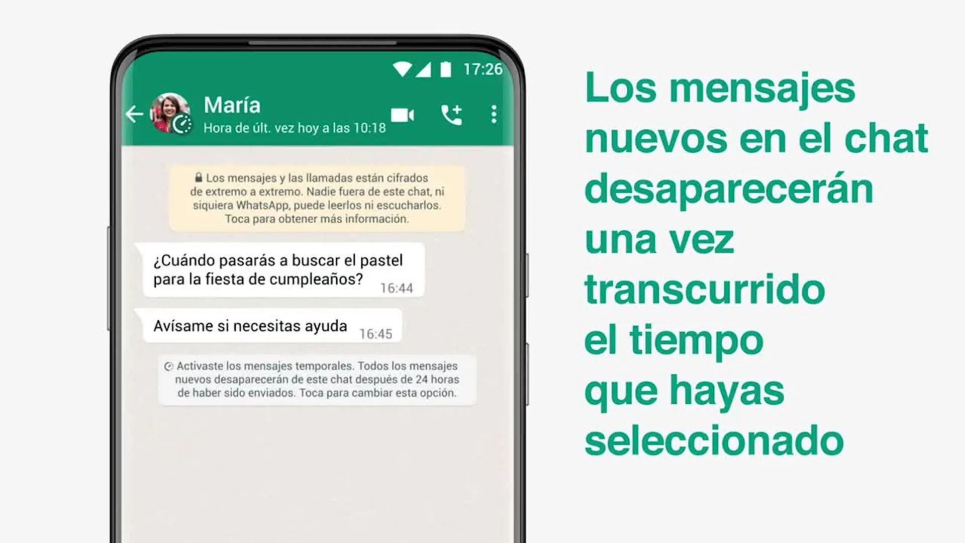 Whatsapp Trabaja En Una Función Que Permite Convertir En Temporales Los Chats Ya Existentes La 5349
