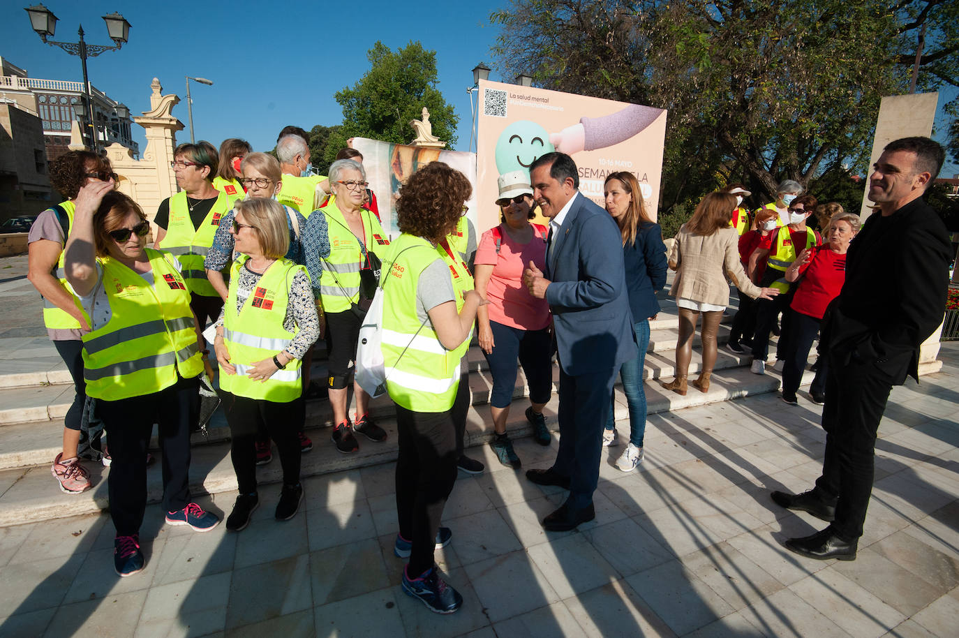 Fotos: Marcha en Murcia por el bienestar emocional