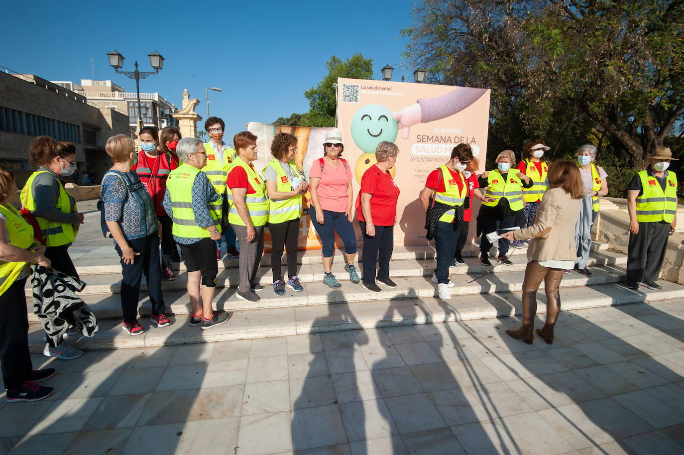 Fotos: Marcha en Murcia por el bienestar emocional