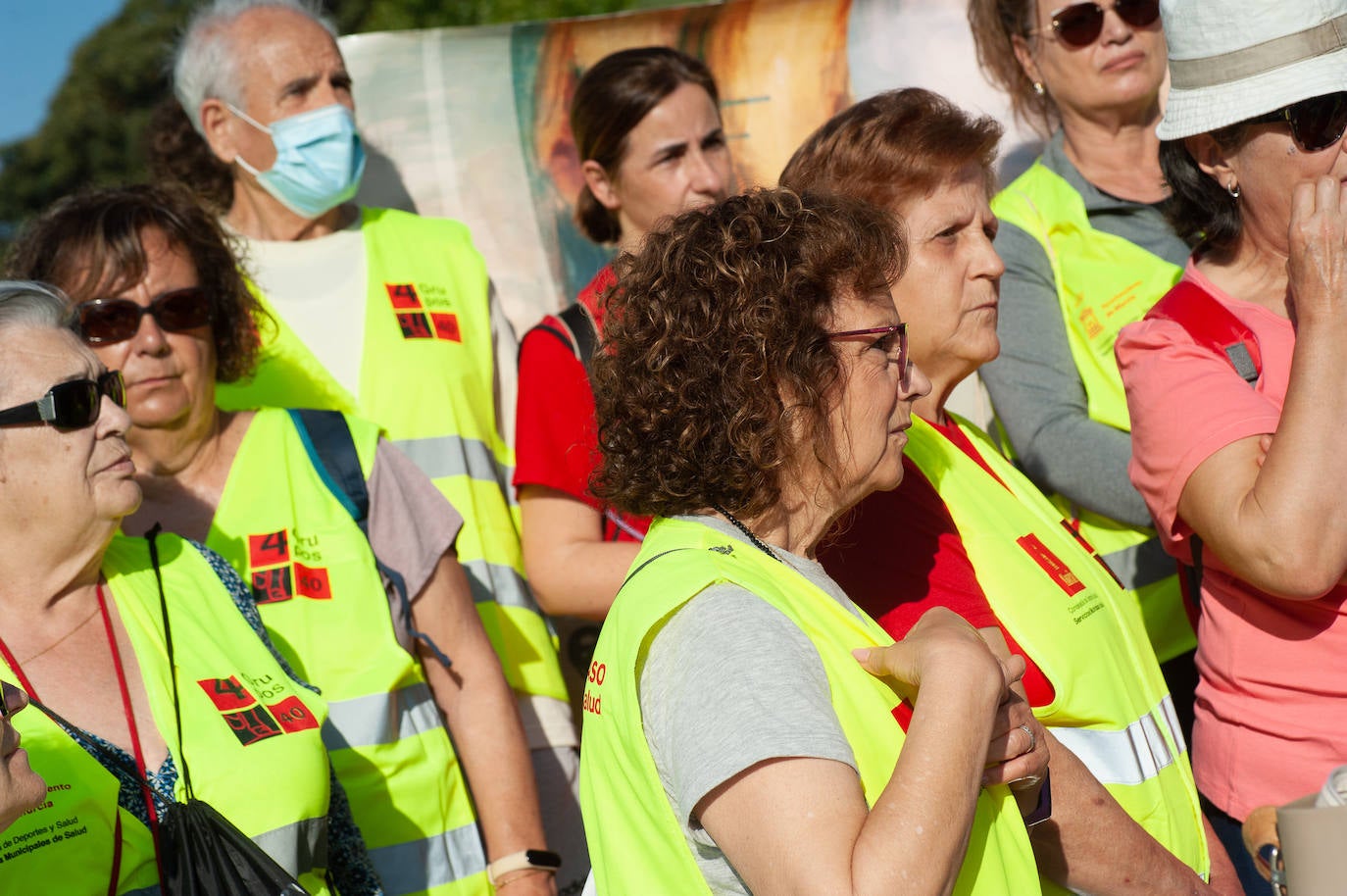 Fotos: Marcha en Murcia por el bienestar emocional