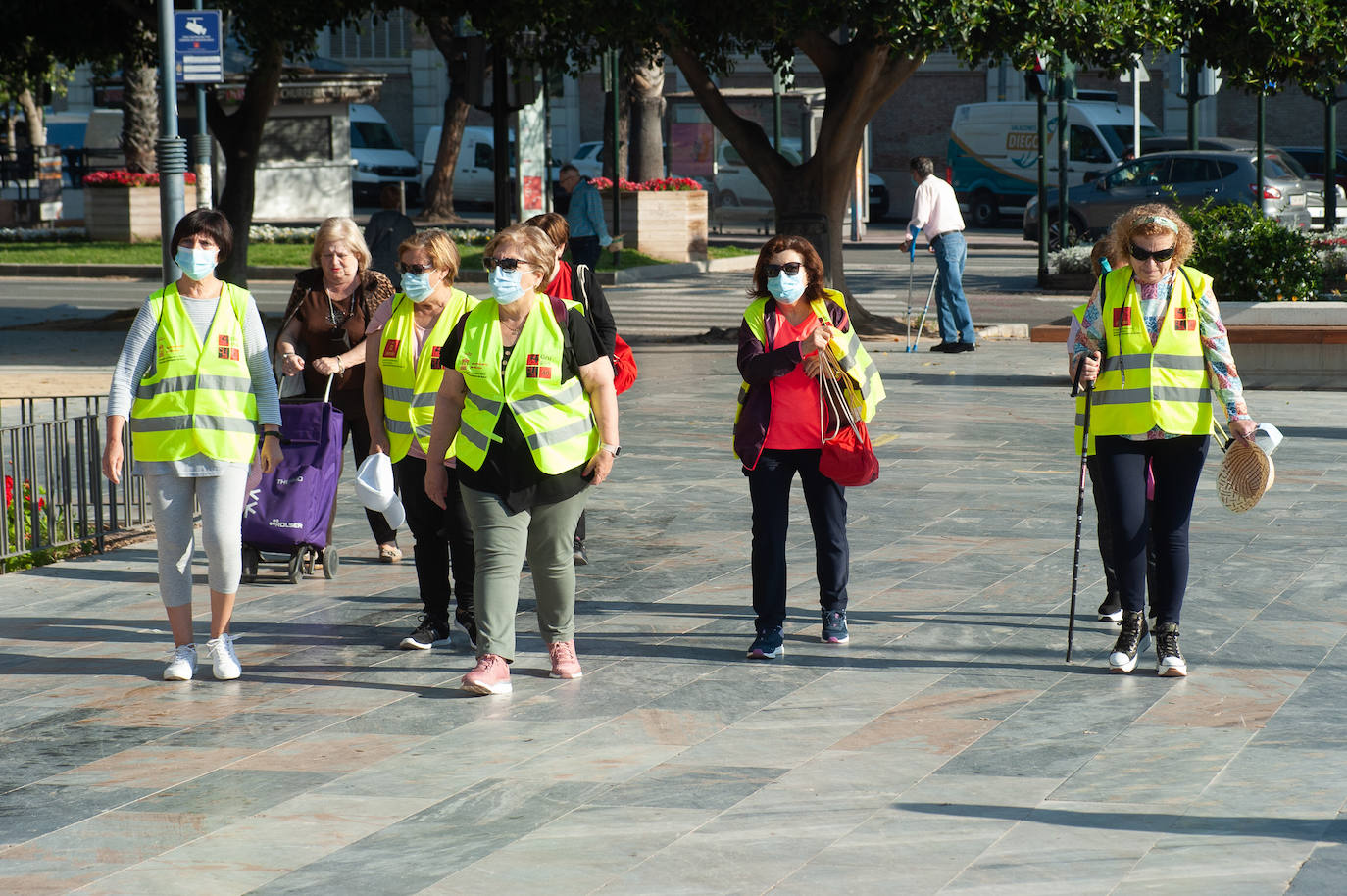 Fotos: Marcha en Murcia por el bienestar emocional
