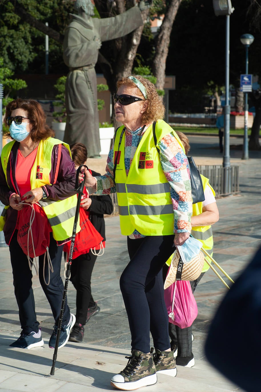 Fotos: Marcha en Murcia por el bienestar emocional