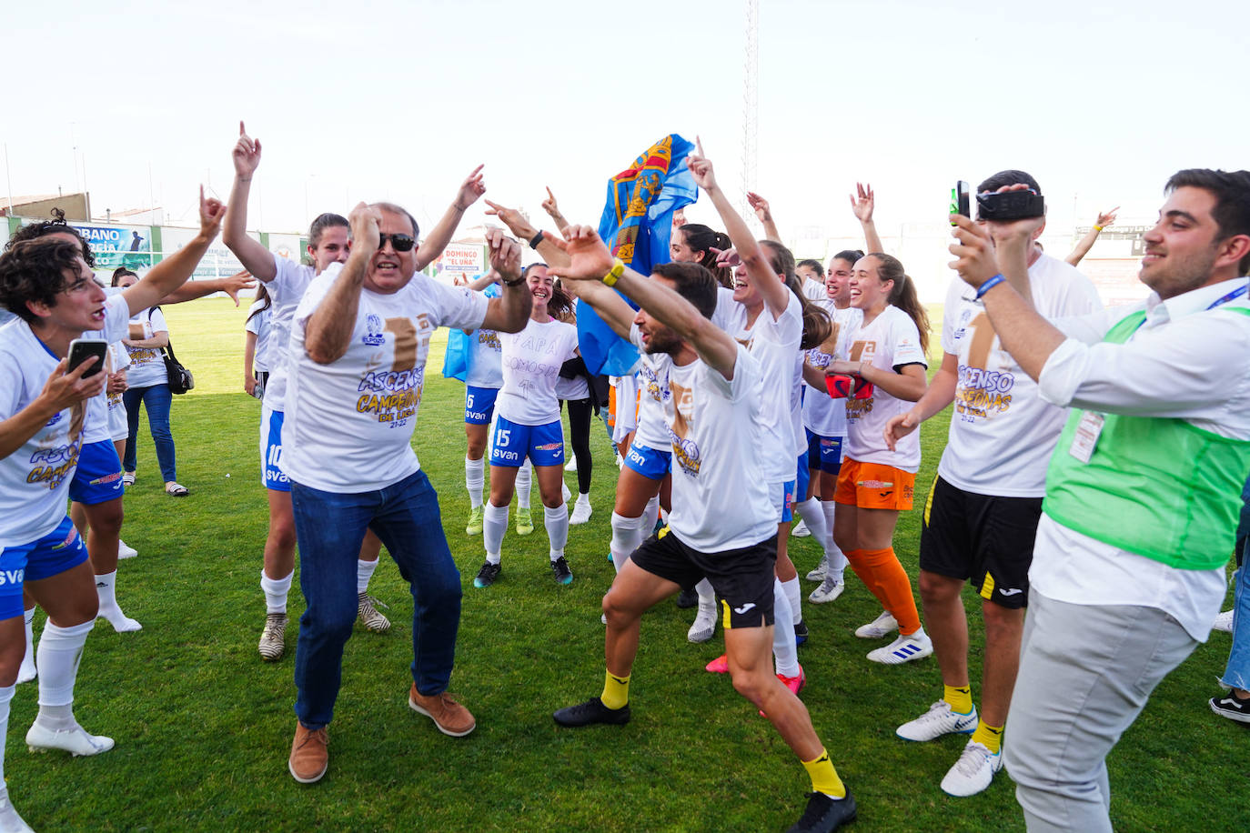 Fotos: La celebración del ascenso del Alhama a Primera, en imágenes