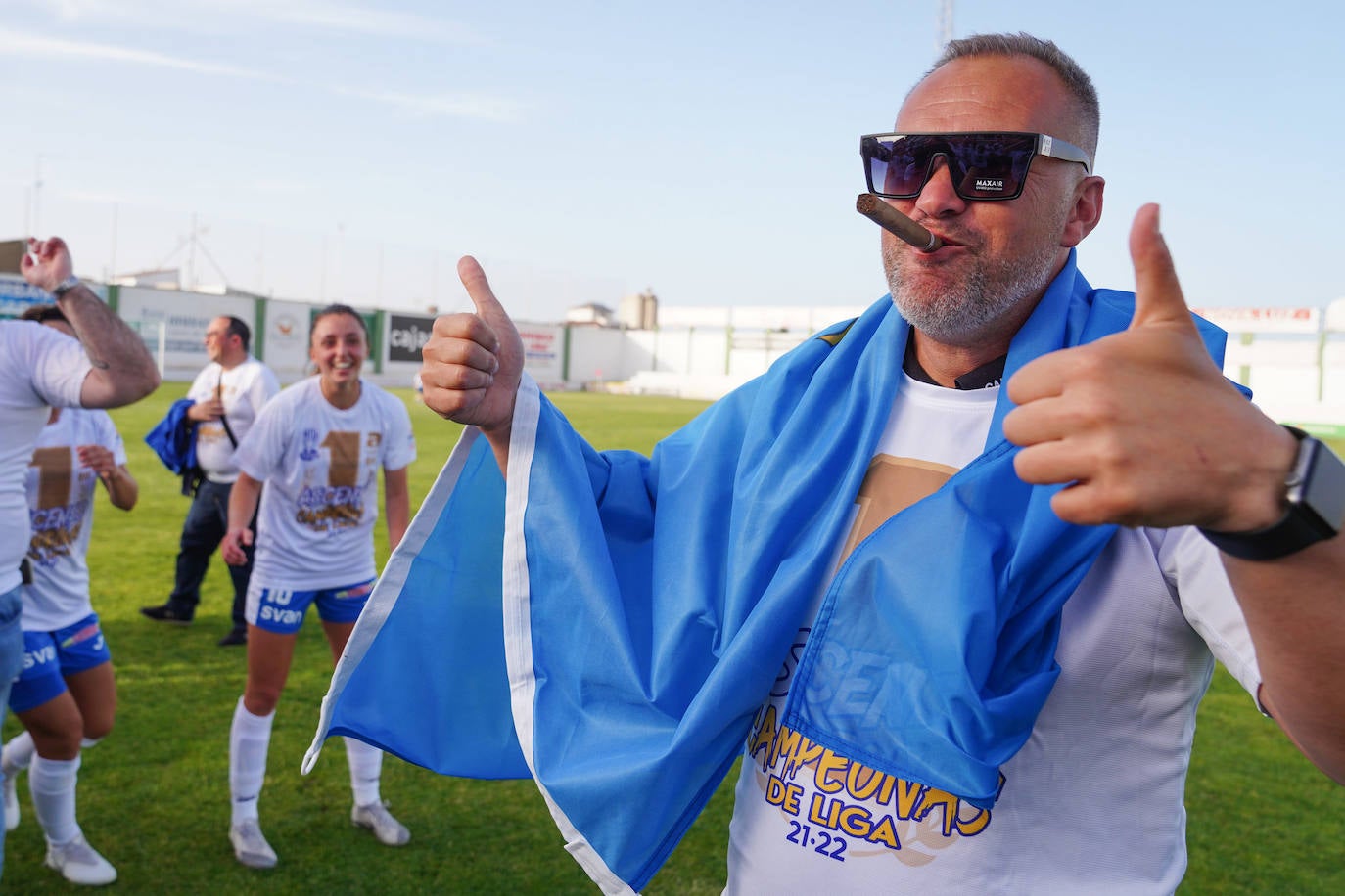 Fotos: La celebración del ascenso del Alhama a Primera, en imágenes