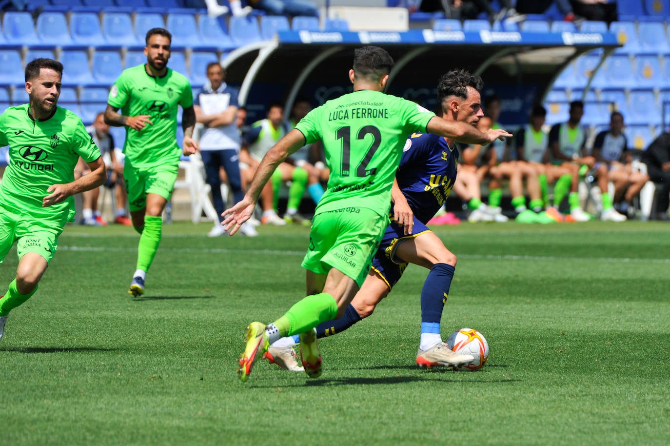 Fotos: El empate del UCAM CF frente al Atlético Baleares, en imágenes