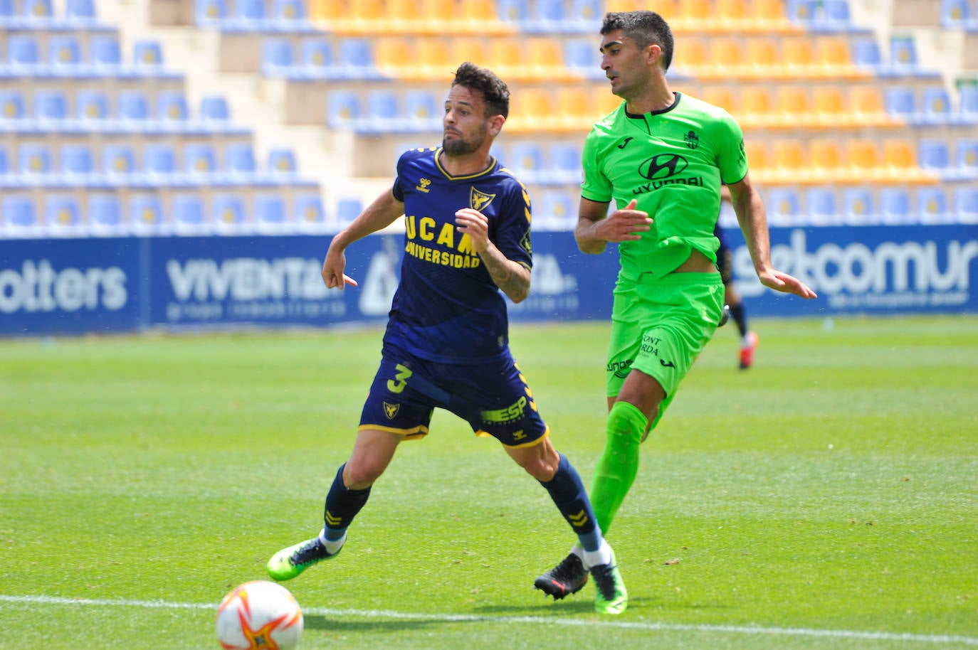Fotos: El empate del UCAM CF frente al Atlético Baleares, en imágenes