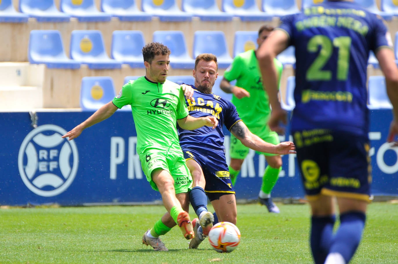 Fotos: El empate del UCAM CF frente al Atlético Baleares, en imágenes