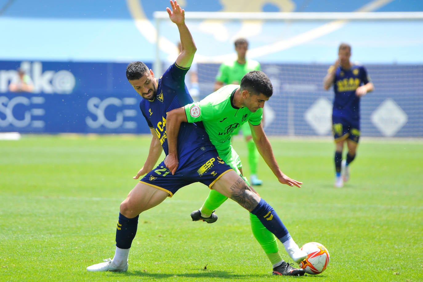 Fotos: El empate del UCAM CF frente al Atlético Baleares, en imágenes